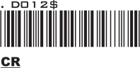 Carriage Return only