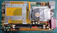 Uncased motherboard
