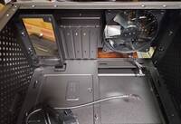 MasterBox Q300L case rear internals