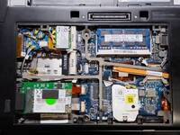 Most of the internals behind one panel