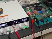 Bench supply power setup