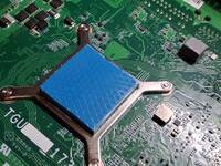 Thermal pads (blue membrane was removed after)