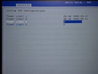 Stock power limits