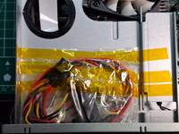Drive cables secured for future use
