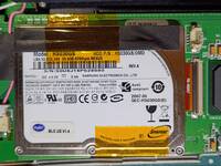 Samsung SpinPoint HS030GB 1.8" ZIF drive