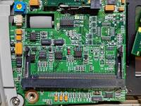 Under the Mini PCI WiFi card