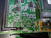 Unopulated CH7023 circuit area