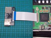 Correct flat flex cable orientation
