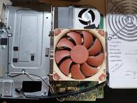 Noctua NH-L9a is a good size