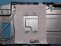 Paper Heatsink template on chassis