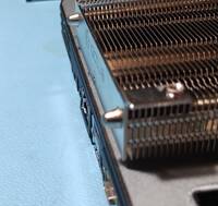 Heatsink clearance - rear edge