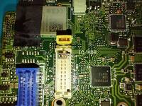 IO header compared with 2.0mm and 2.54mm jumpers