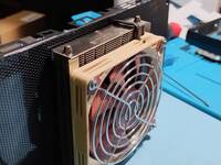 External fan cable routing