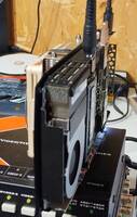 Partially assembled test run - open side
