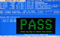 Memtest86+ temperatures