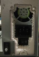 Rough drilling of the PSU mount
