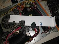 Cut flexible plastic sheet