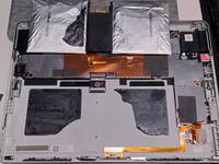 Old battery removed