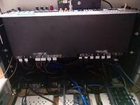 HDMI matrix switch wiring and labels